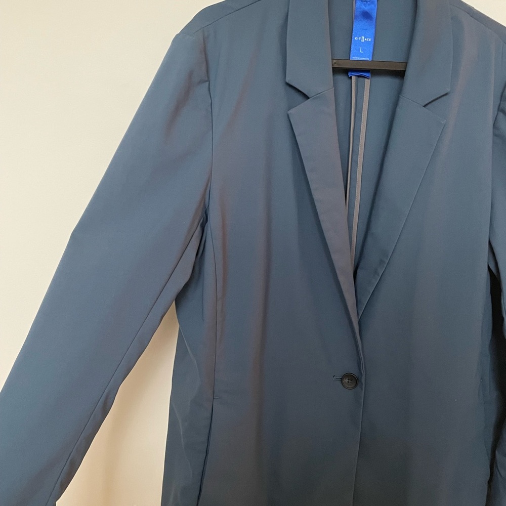 Kit and Ace Blue Women's Blazer - Picture 6 of 6
